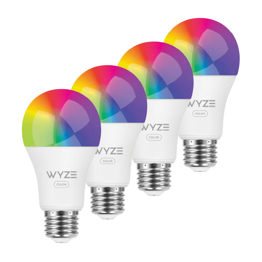 Wyze Bulb Color Smart Bulbs (4-Pack)